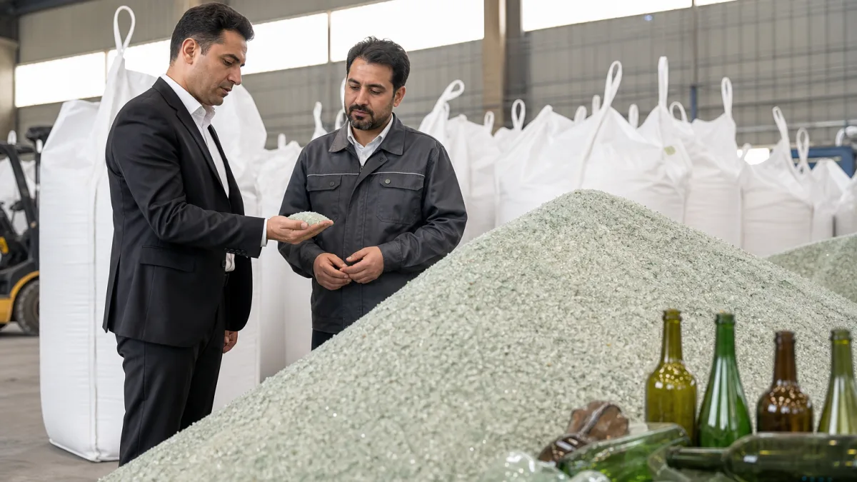 خریدار پودر شیشه