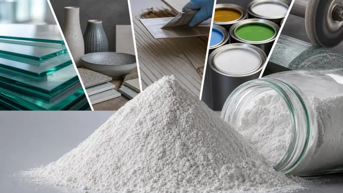 پودر شیشه میکرونیزه و سنجش کیفیت مصرف